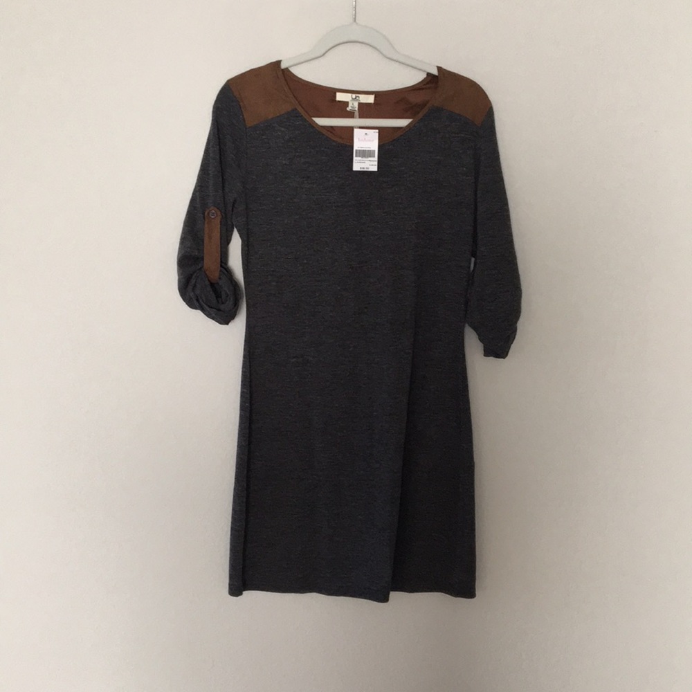 Charcoal Sweater dress